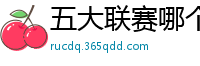 五大联赛哪个含金量高